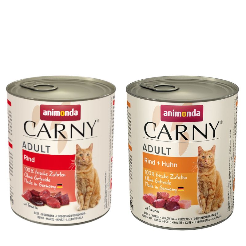 animonda Carny 800g x 24 im TOP-Angebot | bitiba %