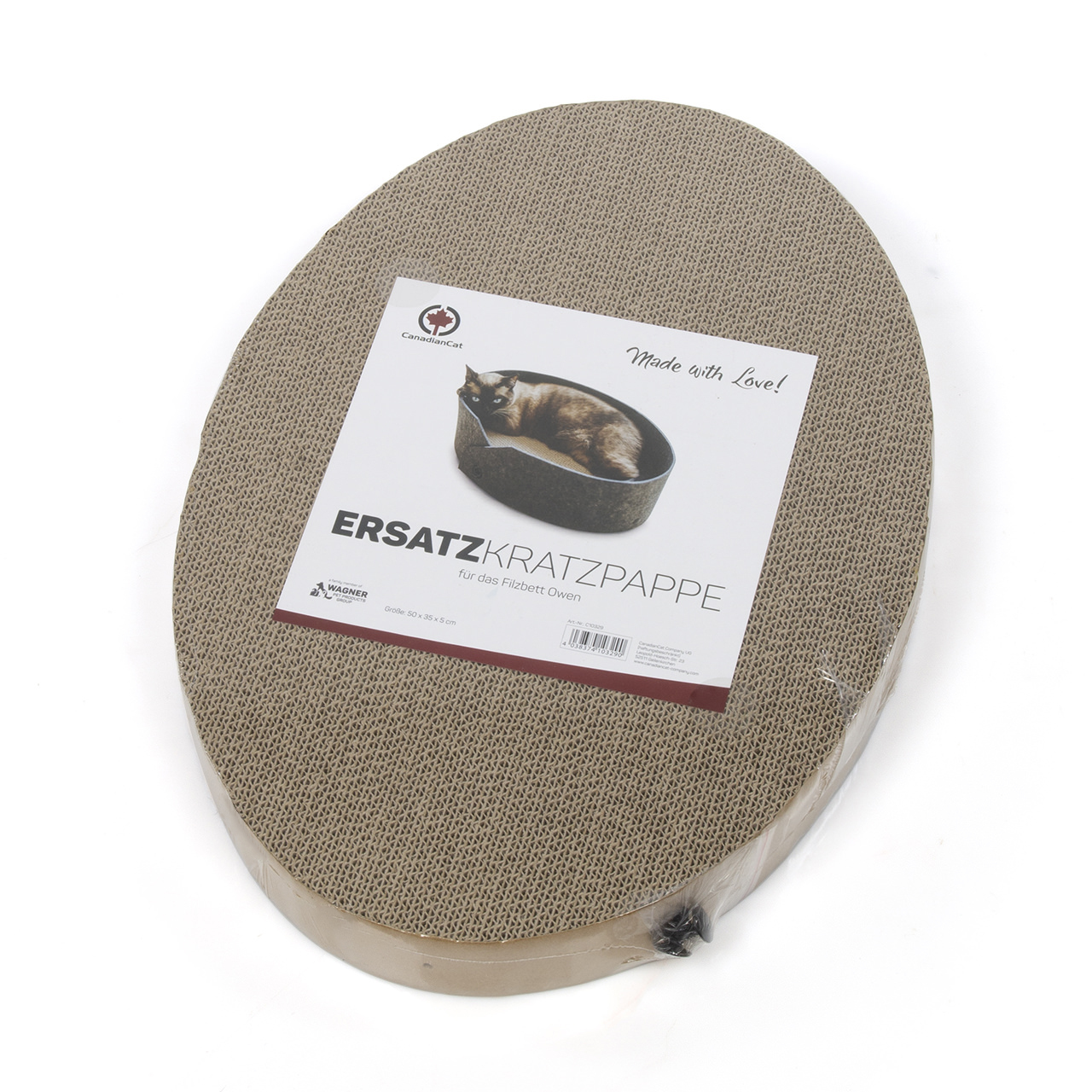 Canadian Cat Company Katzenbetten & Katzensofas Canadian Cat Company Filzbett Owen Ersatzpappe