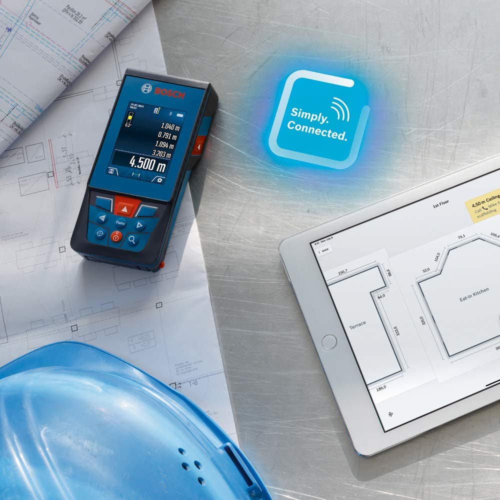Telêmetro a laser profissional BOSCH 100m GLM 100-25 C 0601072YK0