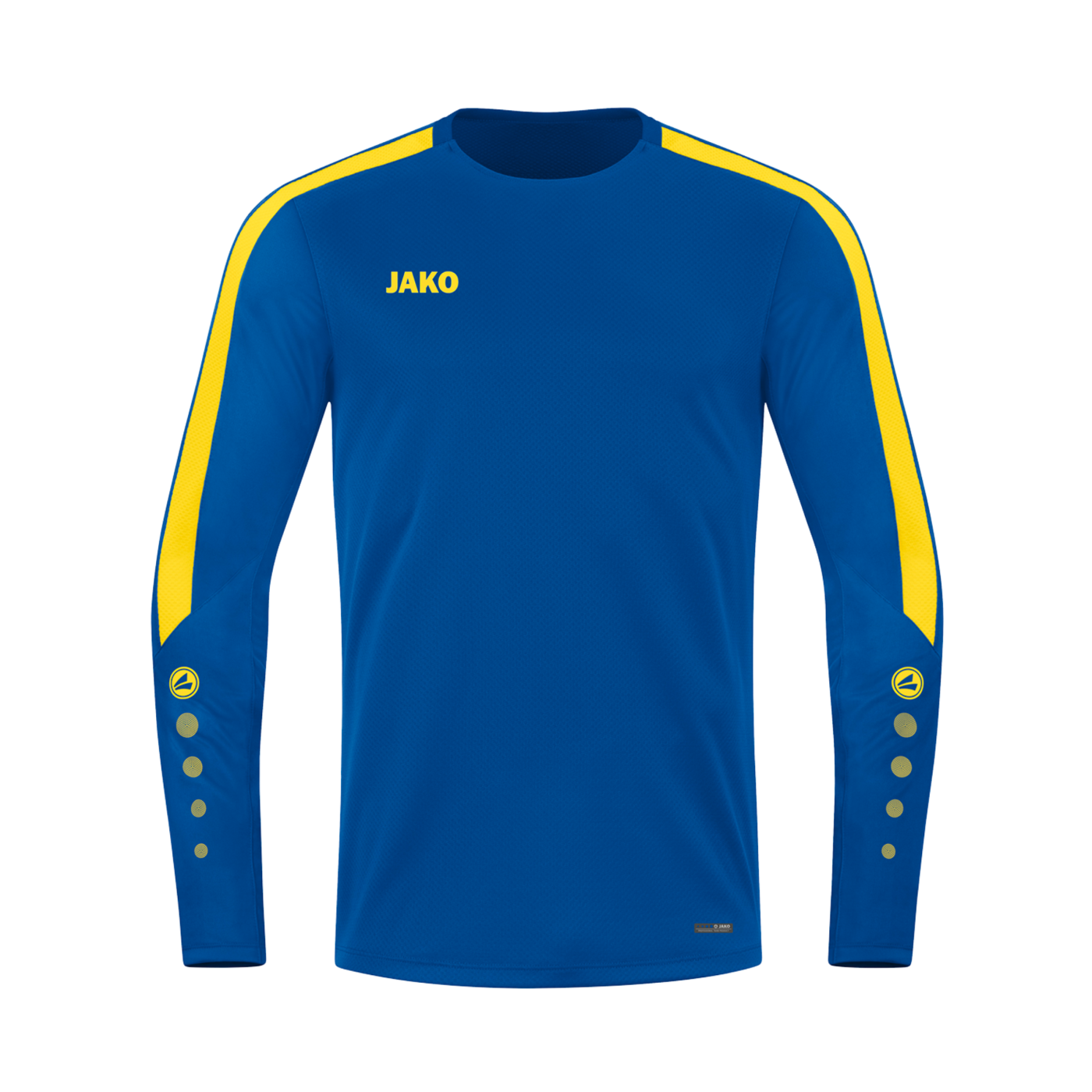 JAKO Power Sweatshirt Blau Gelb F404