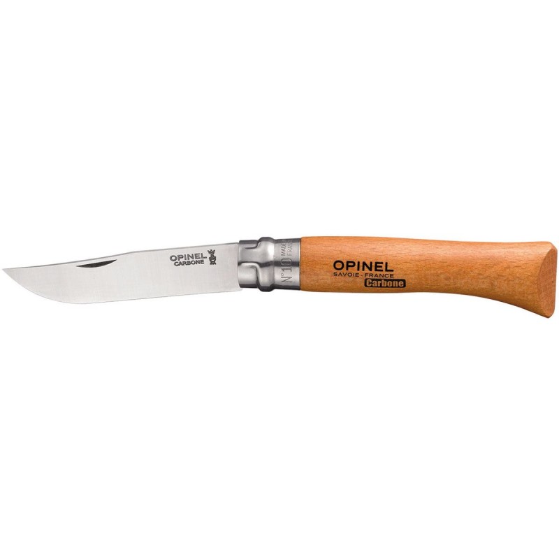 Coltello Opinel n.10 al carbonio. (Opinel pocket knife)