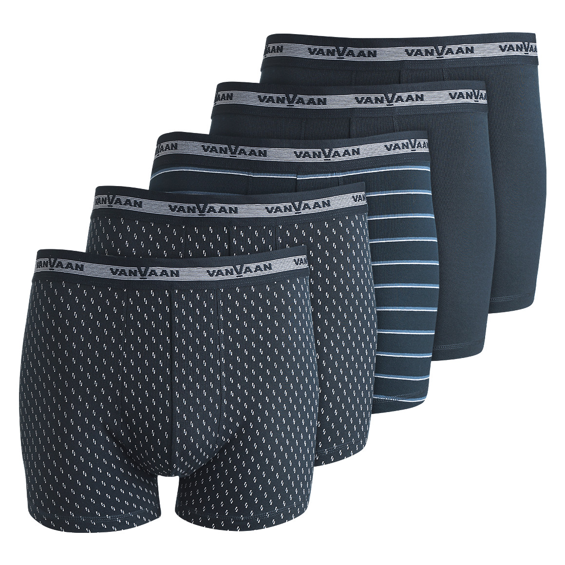5 Herren Retroshorts im Set