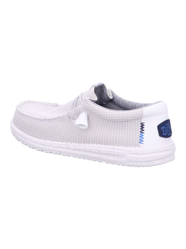 Hey Dude Herren Halbschuhe Wendy Sport in Weiß günstig kaufen