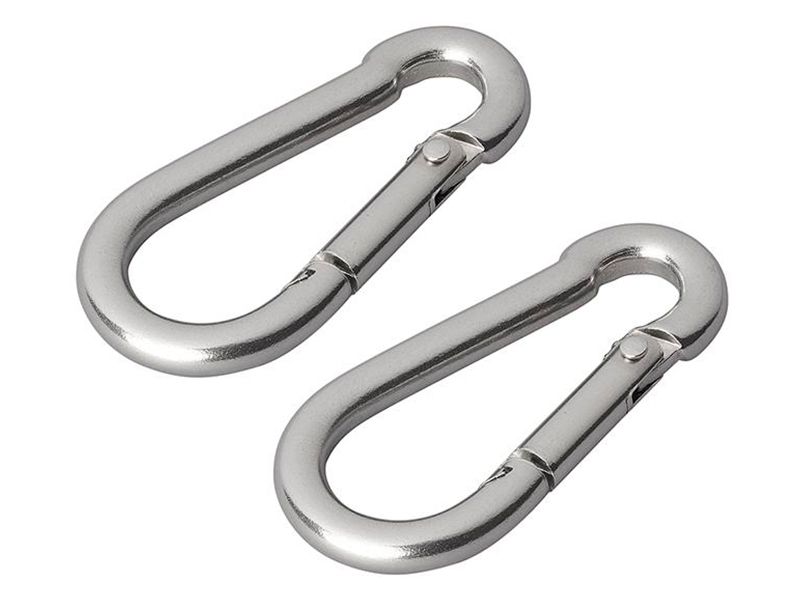 ProPlus Edelstahl Karabinerhaken 60 mm