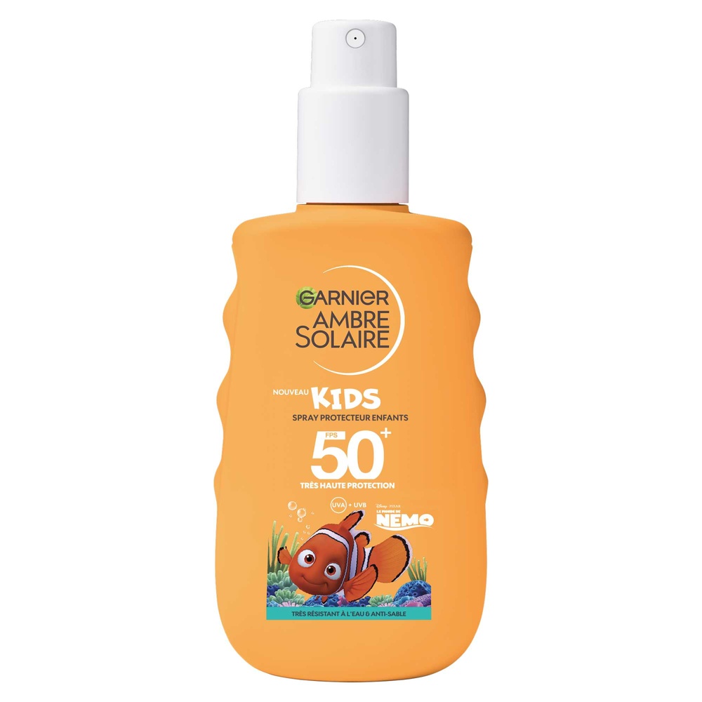 garnier Garnier Ambre Solaire Lait Fluide Hydratant & Disney Spray Protecteur Hydratant FPS50+