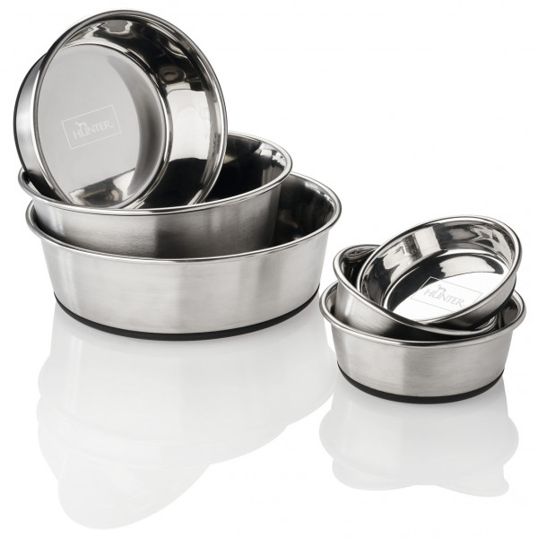 Hunter - Napf Edelstahl - Hundezubehör