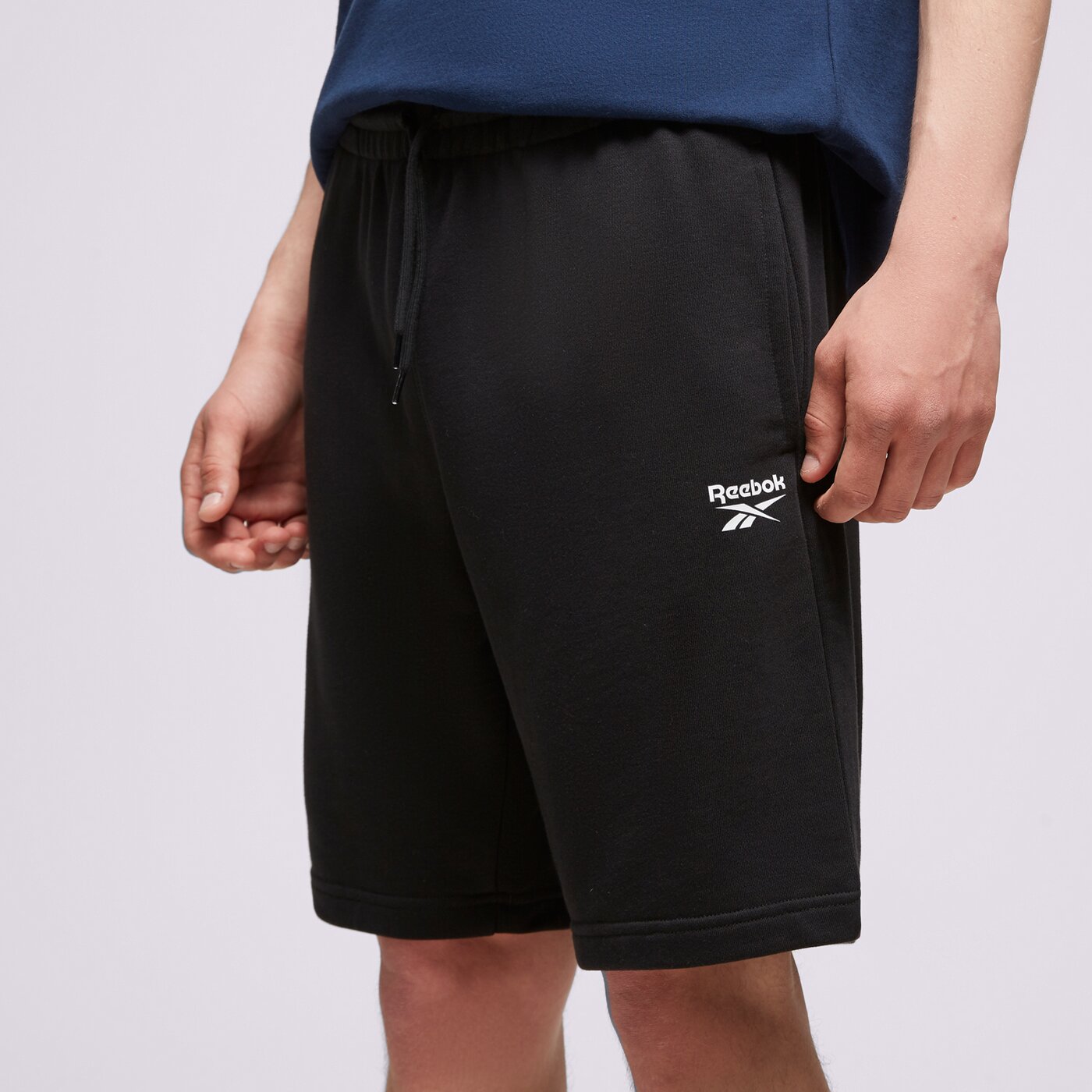 REEBOK SHORTS RI FT LEFT LEG SHORT Schwarz