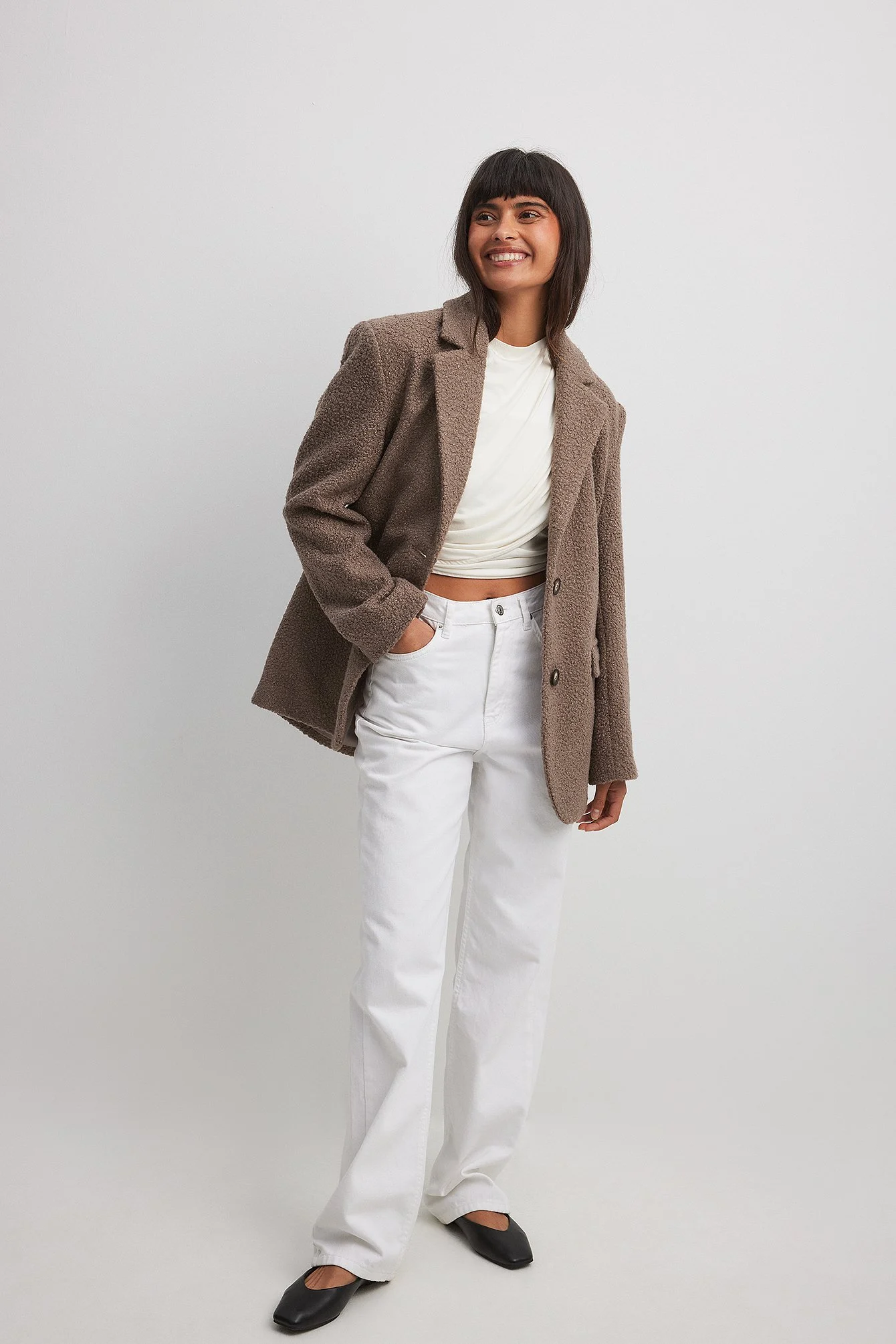 Flauschiger Blazer
