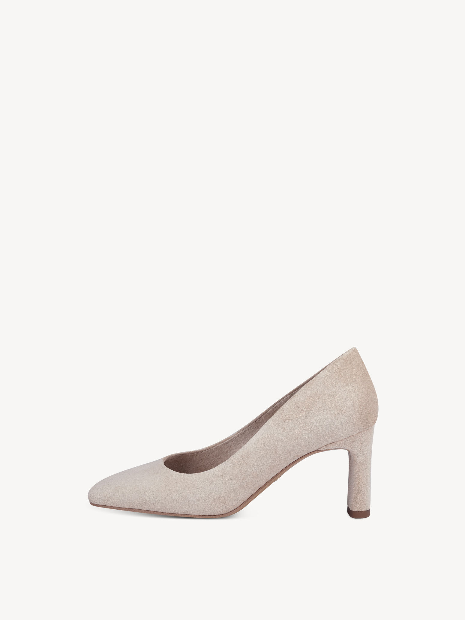 Escarpin en cuir - beige
