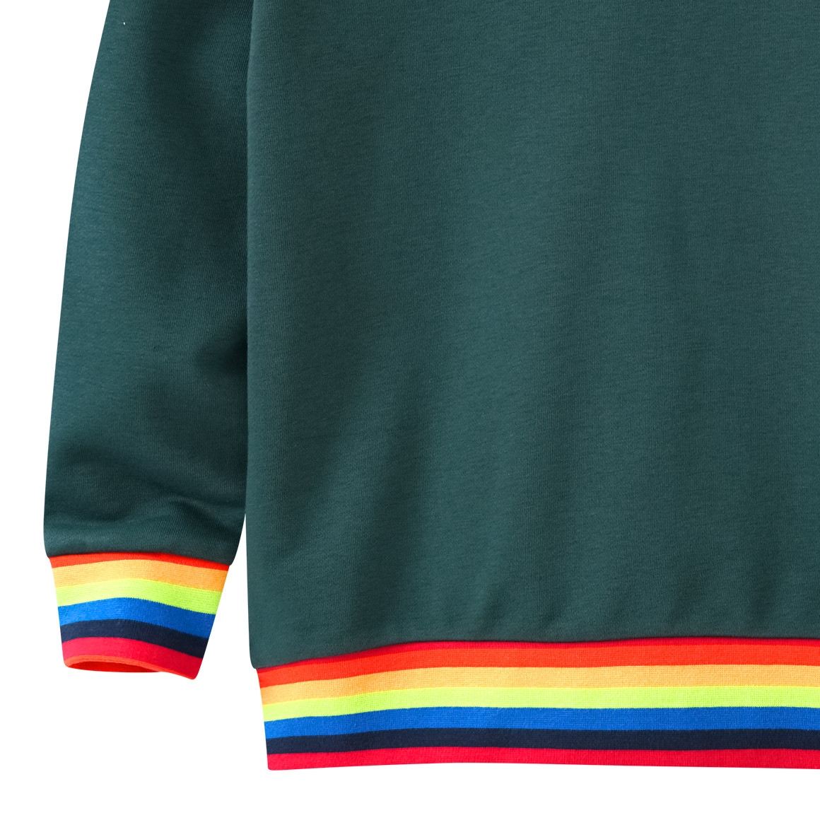 Kinder Sweatshirt mit bunten Akzenten