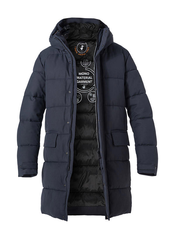 SAVE THE DUCK, Steppparka, Mikrofaser PLUMTECH®, navy