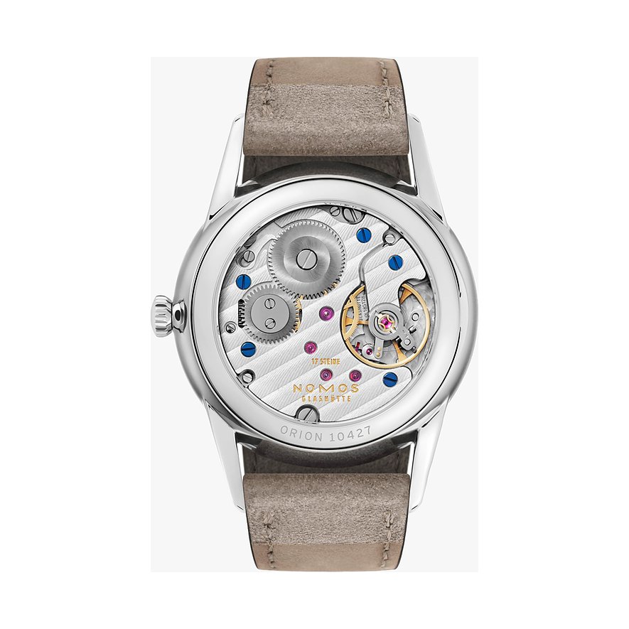 Nomos Glashütte Unisexuhr Orion 33 nachtblau