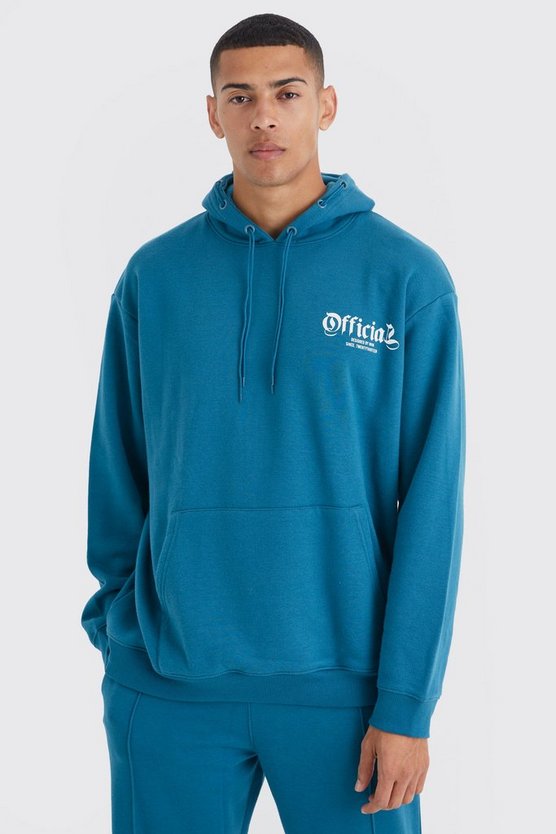 Official Oversize Hoodie mit Kordelzug-Detail