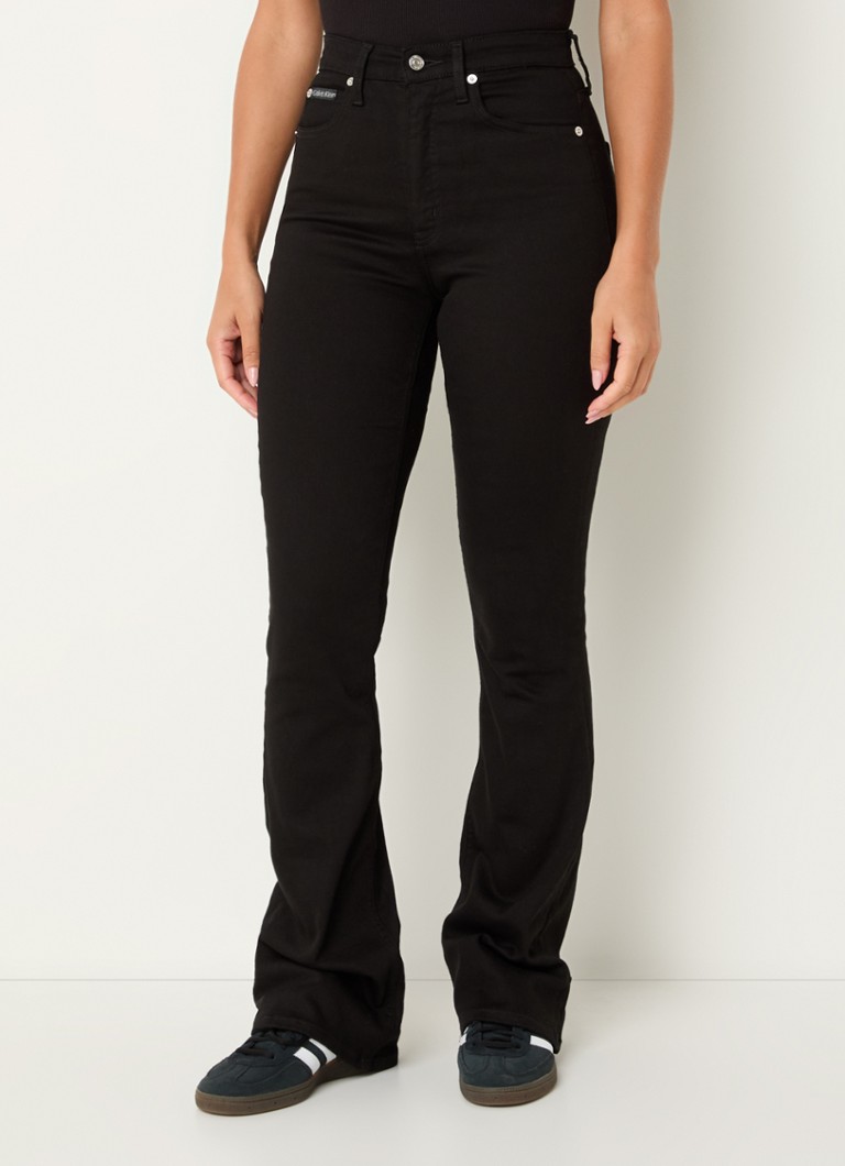 Calvin Klein High waist bootcut jeans with colored wash