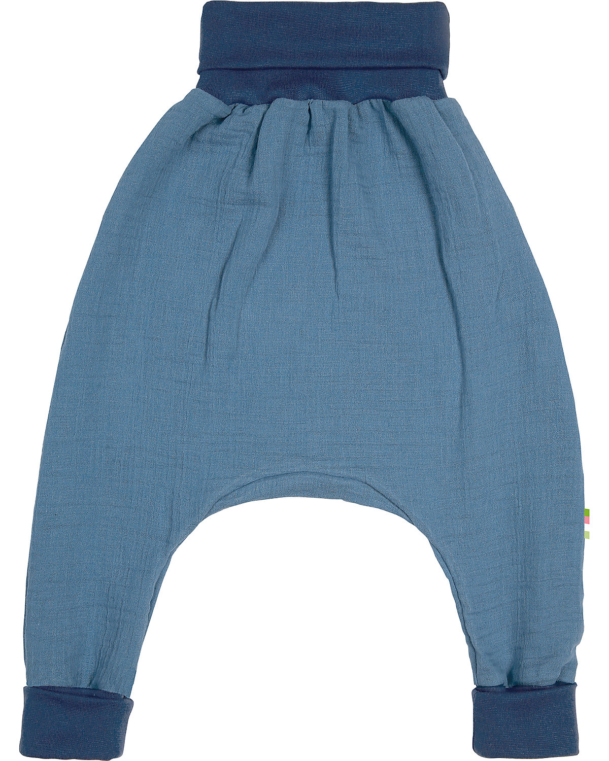 Musselin-Schlupf-Hose, blue