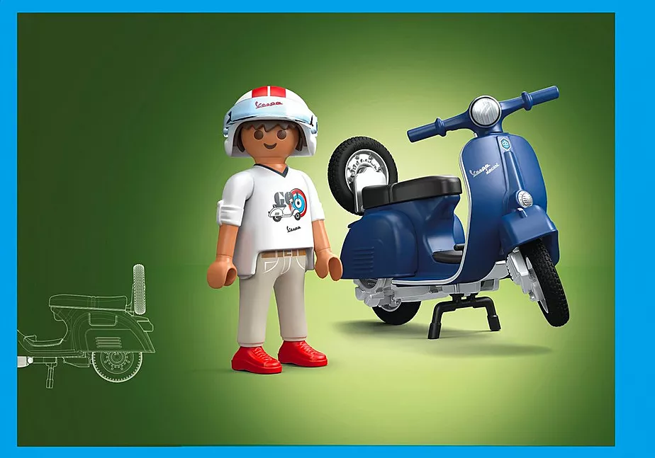 1969 Vespa 150 Sprint Veloce, Blau
