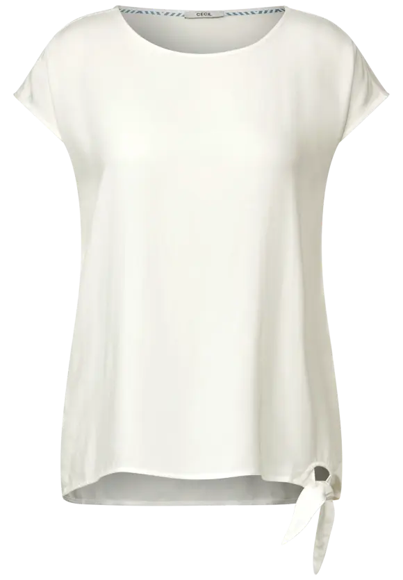 CECIL Bluse mit Knotendetail