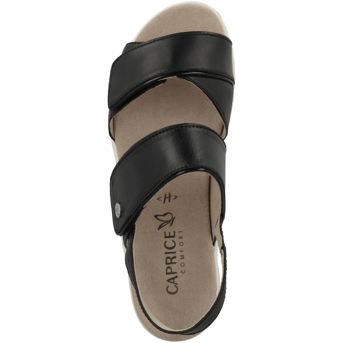CAPRICE 9-28252-20 Keilsandale schwarz