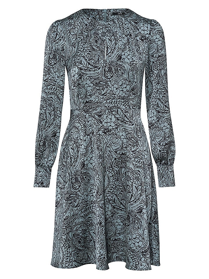 Tom Tailor Kleid in Blau/ Schwarz günstig kaufen XS