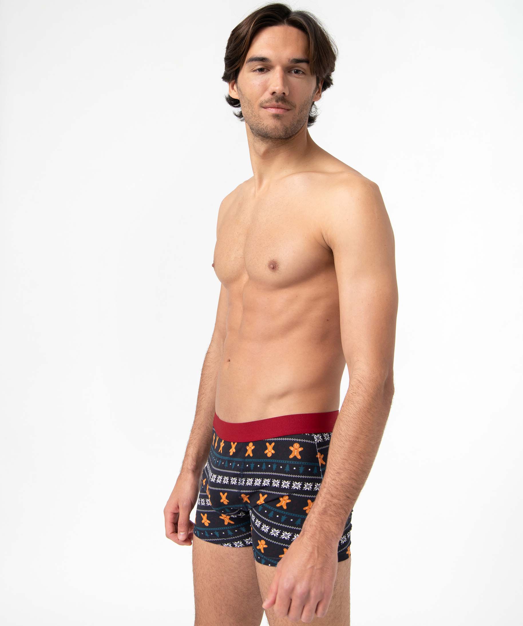 Boxers homme imprimés dans coffret cadeau (lot de 2) imprime | GEMO