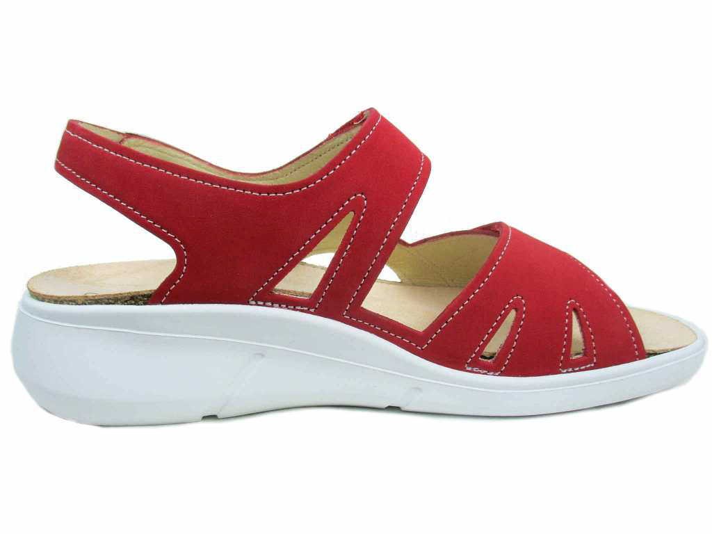 FINN COMFORT Komfort Sandalen rot