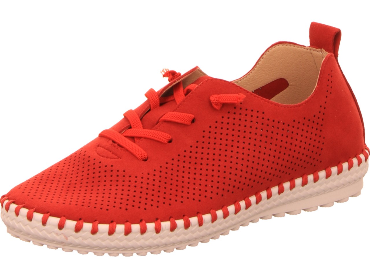 DIVERSE Sportliche Slipper rot