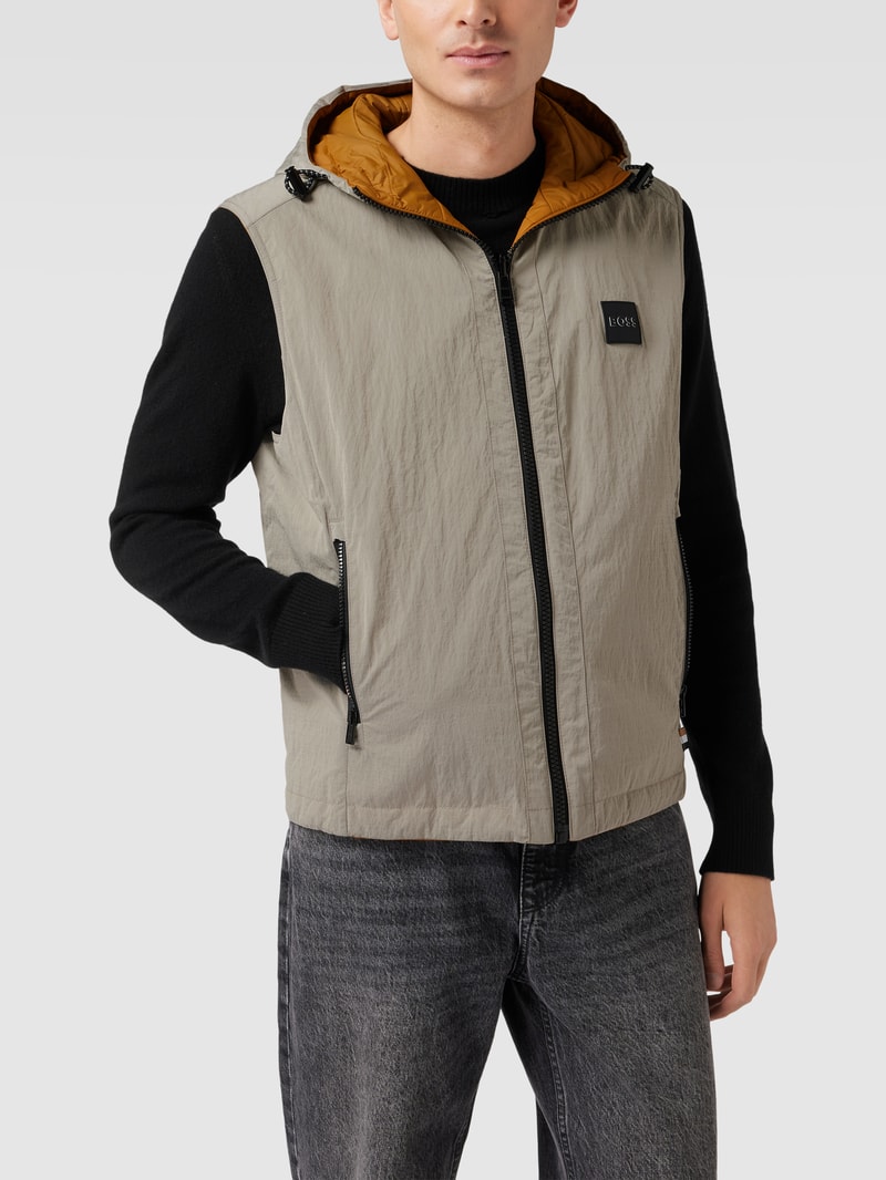 Steppweste mit Wendefunktion Modell 'Camilo' in offwhite