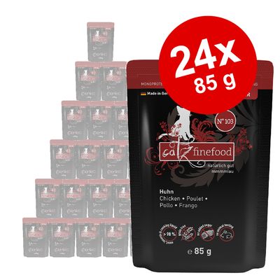 Sparpaket catz finefood Purrrr Pouch 24 x 85 g