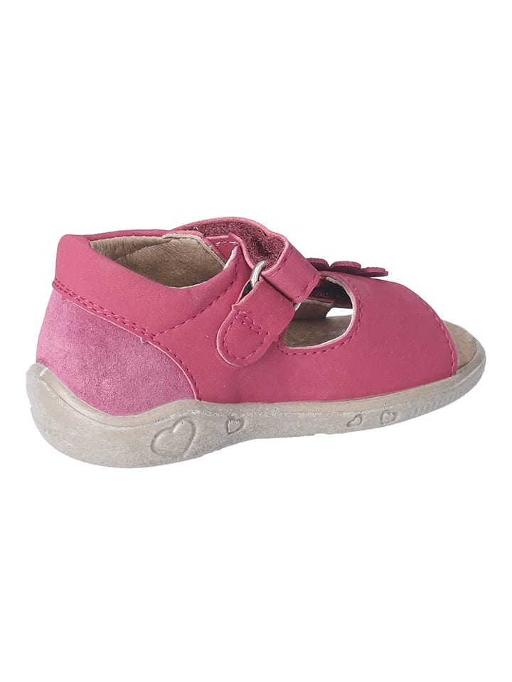 PEPINO Leder-Sandalen in Pink günstig kaufen
