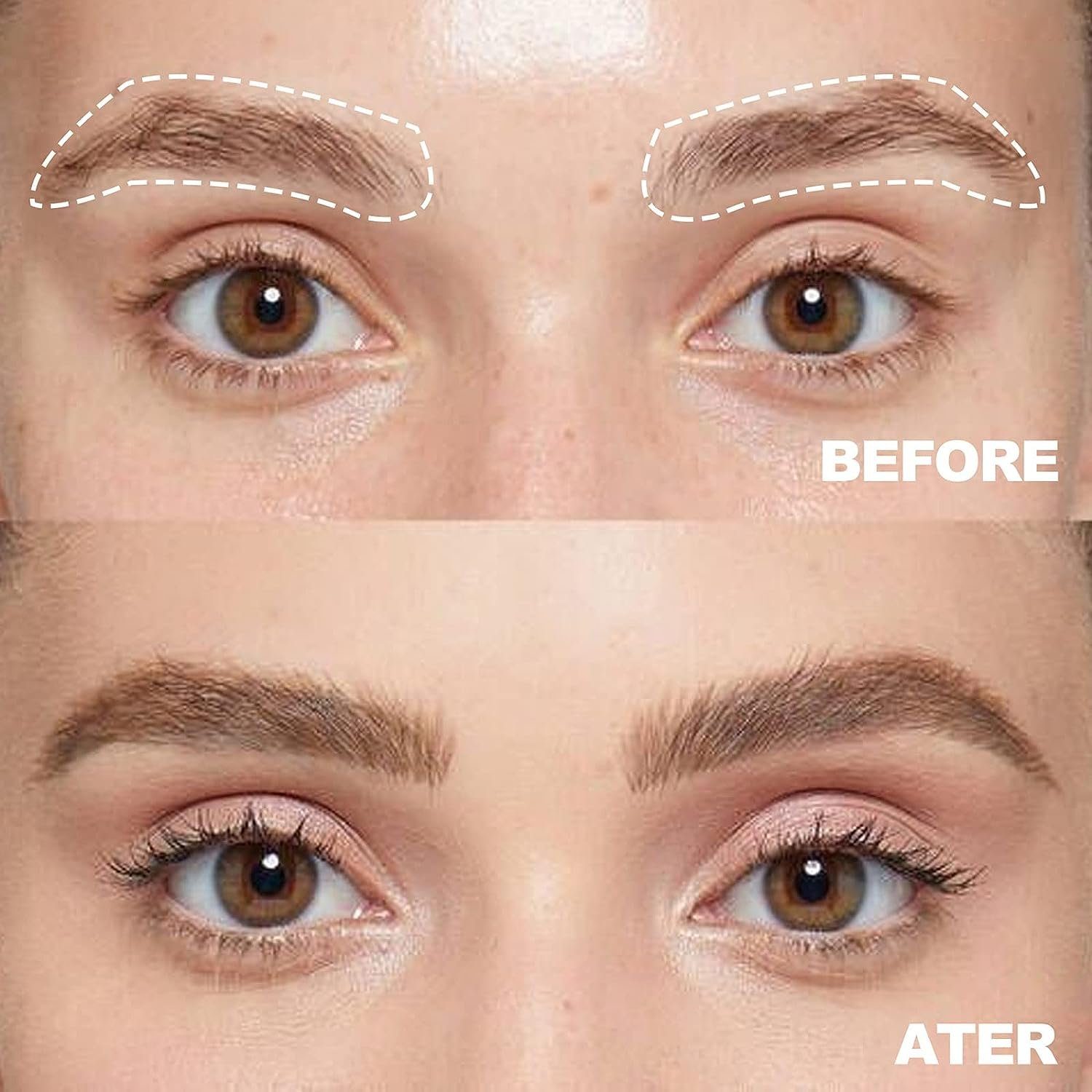 Haiaveng Augenbrauen-Stift Augenbrauenstift Wasserfest,Augenbrauenstift microblading effekt, Eyebrow Pencil mit Naturhaareffekt
