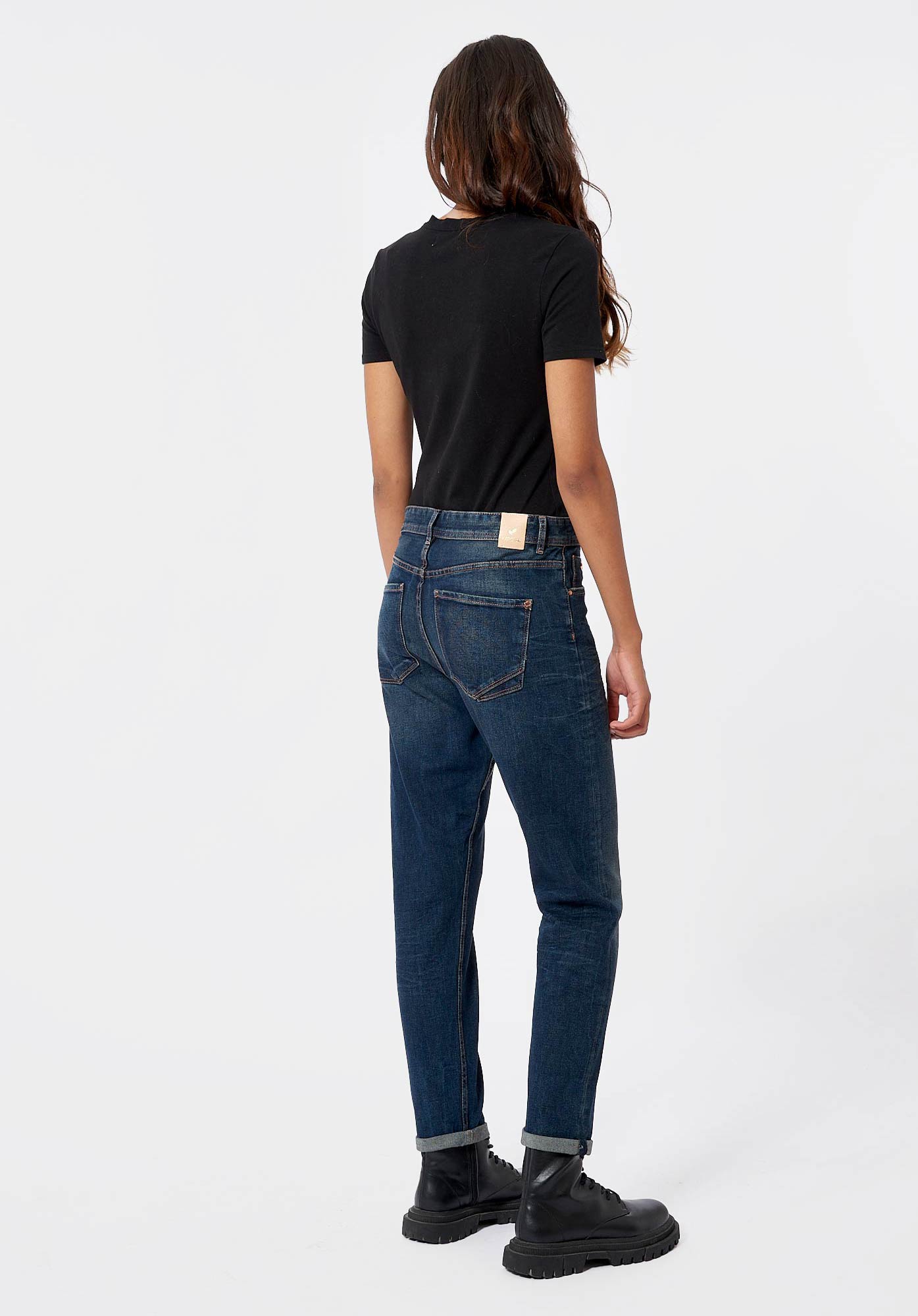 EMI    Jean boyfriend Femme