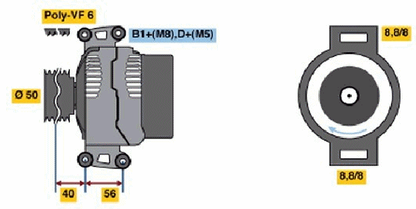 FRIESEN Lichtmaschine Mercedes 9041590 - ATU