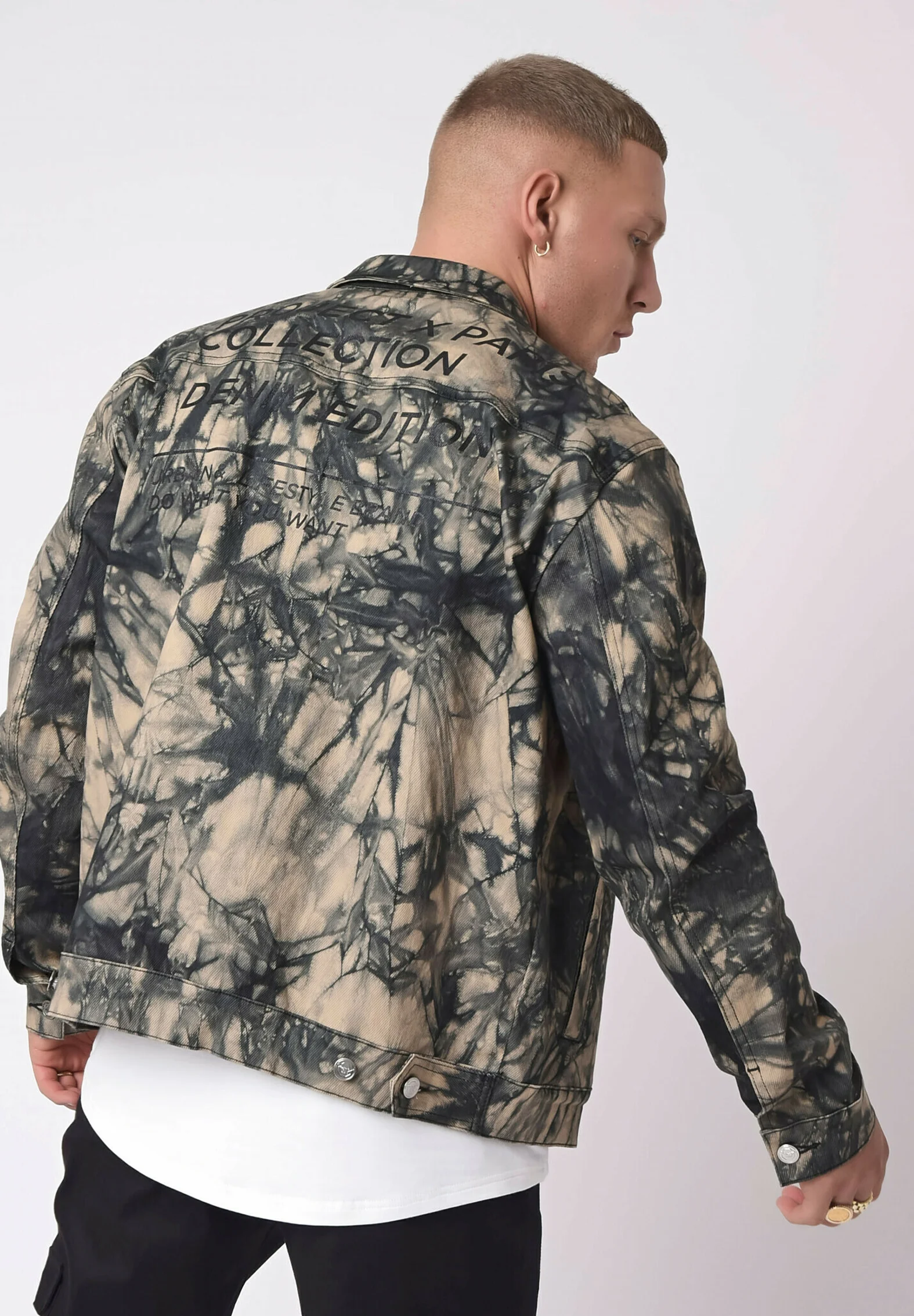 Proyecto X París TIE & DYE - Chaqueta vaquera