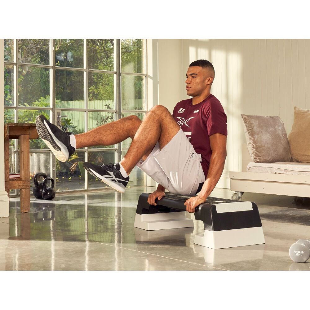 Reebok Stepper Aerobic-Stepper The Original, Für Cardio-, Kraft- und Kerntraining zu Hause und im Studio