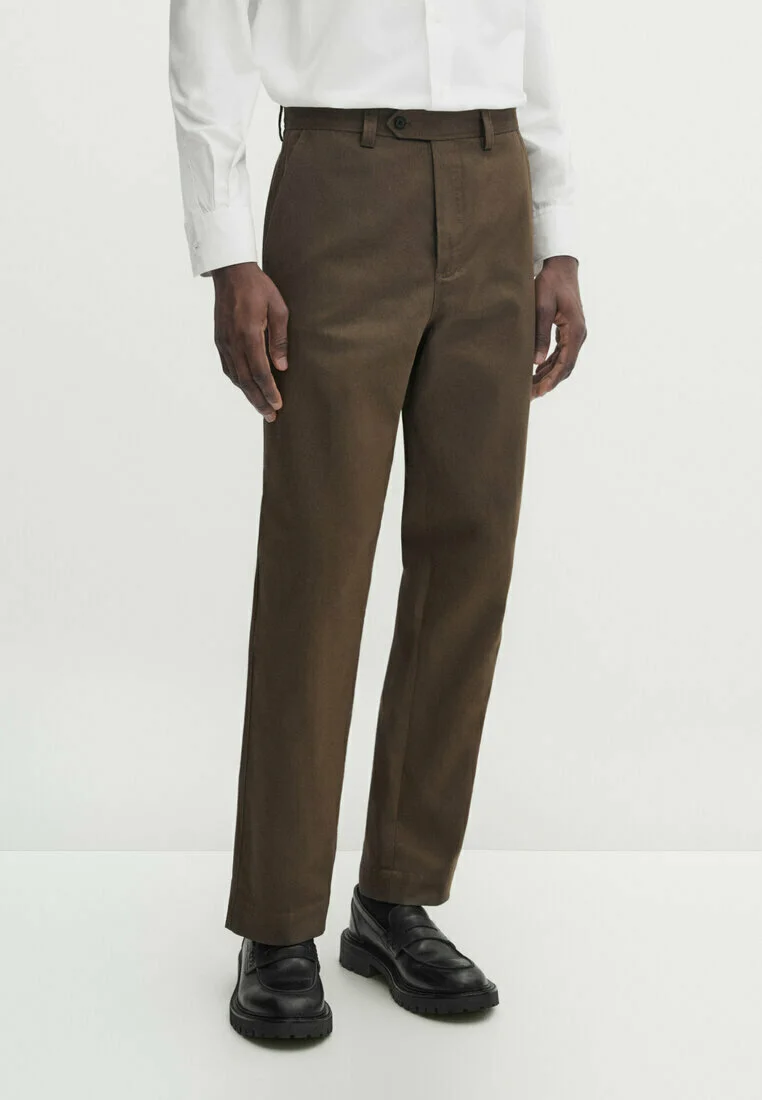 Massimo Dutti STUDIO WIDE FIT - Pantalones