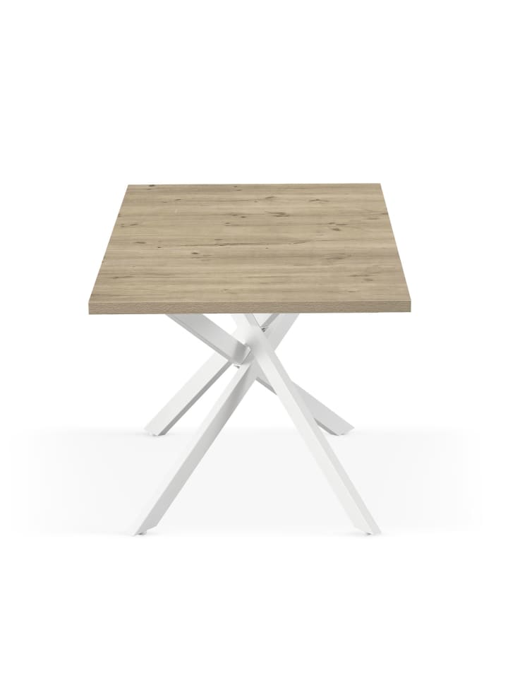 B&D Home Ausziehstisch BEA in Sandeiche - (B)120-160 x (H)76 x (T)80 cm günstig kaufen onesize