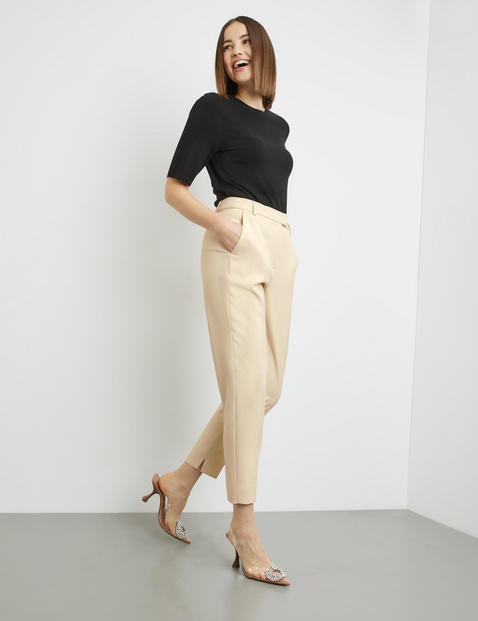 7/8 Hose mit Bügelfalten Tailored Fit