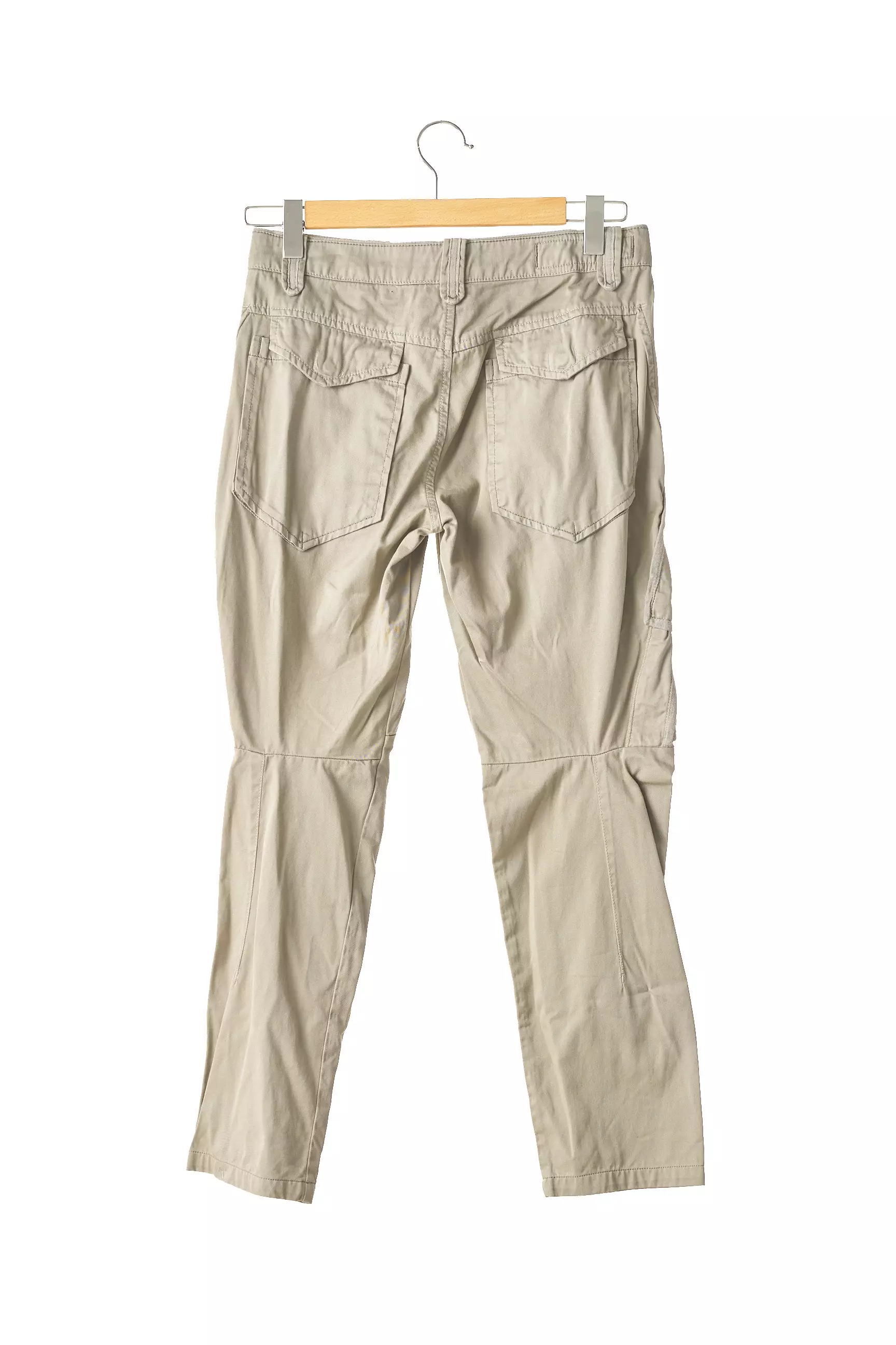 Marithe Francois Girbaud Pantalons Droits Femme couleur gris