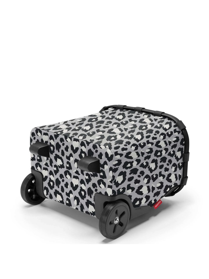 Reisenthel carrycruiser - Einkaufstrolley 47.5 cm (frame raffia black) in frame leo nero günstig kaufen onesize