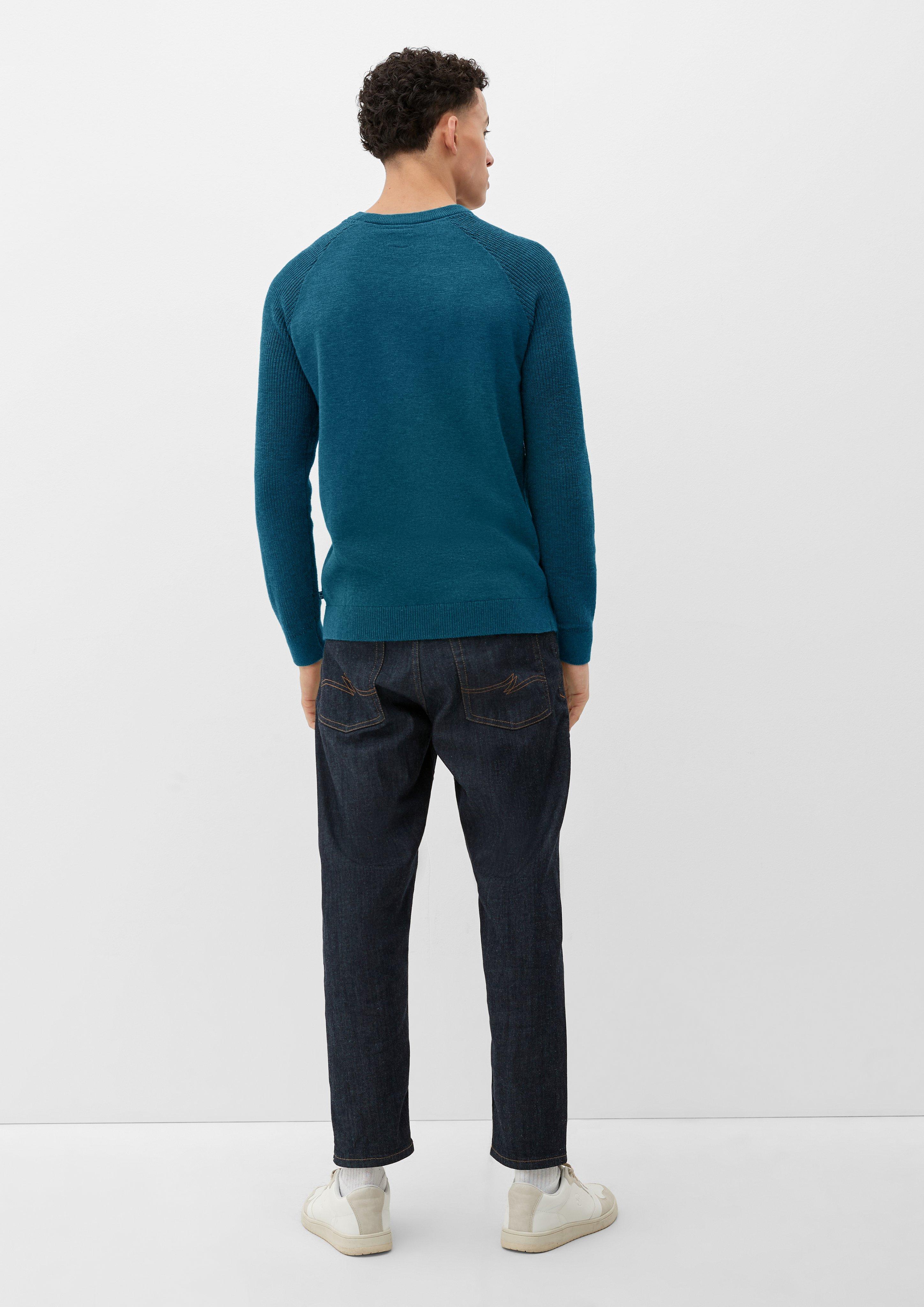 Raglanpulli aus Strukturstrick  44.899.61.X011-67W0