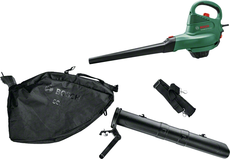 Soplador/aspirador de hojas Bosch Garden 06008B1001 UniversalGardenTidy 3000, 3000 vatios