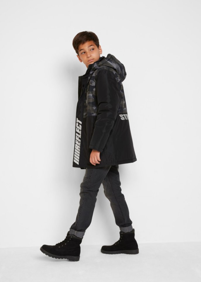 Jungen Anorak mit Kapuze
