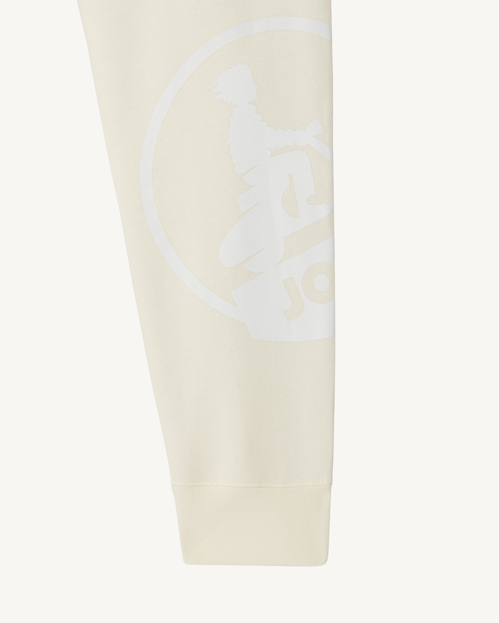 Jogpant femme en coton biologique Ecru Soledad