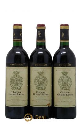 Château Gruaud Larose 2ème Grand Cru Classé  1991 - Lot de 3 Bouteilles