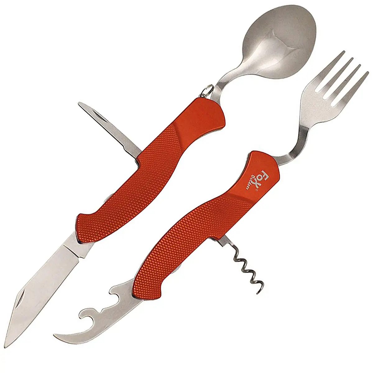 Taschenmesserbesteck 6in1 rot