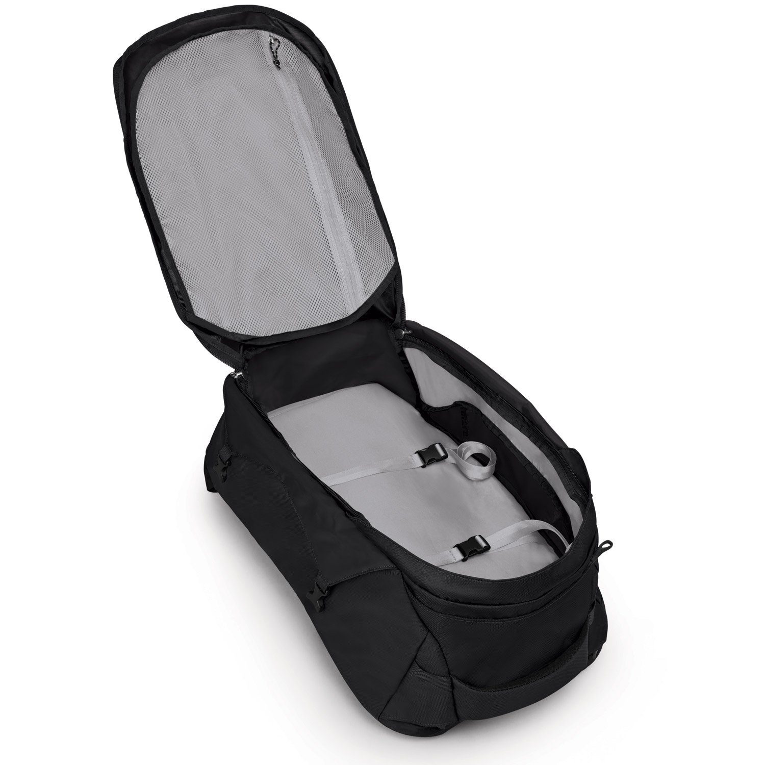 Osprey Freizeitrucksack OSPREY Reise Rucksack Farpoint 40 Black (Stück, Stück), Rucksack