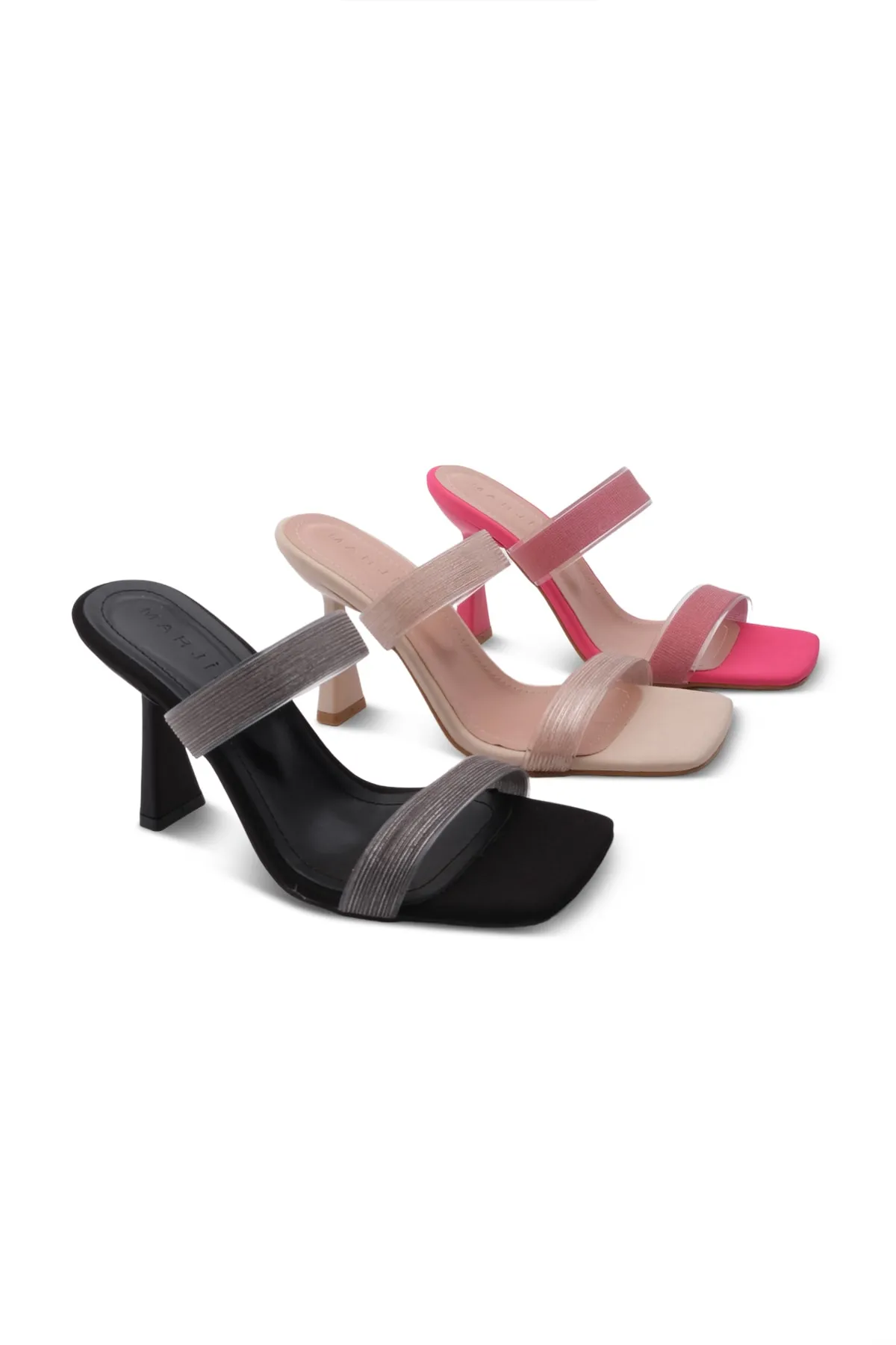Marjin  Pantolette - Beige - Pfennigabsatz/Stiletto