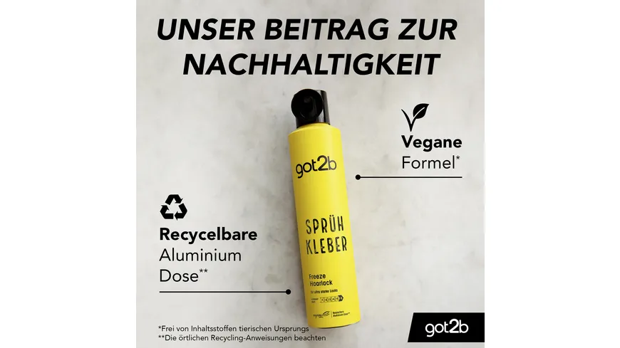 GOT2B Haarlack Sprüh Kleber 300 ml 300 ml