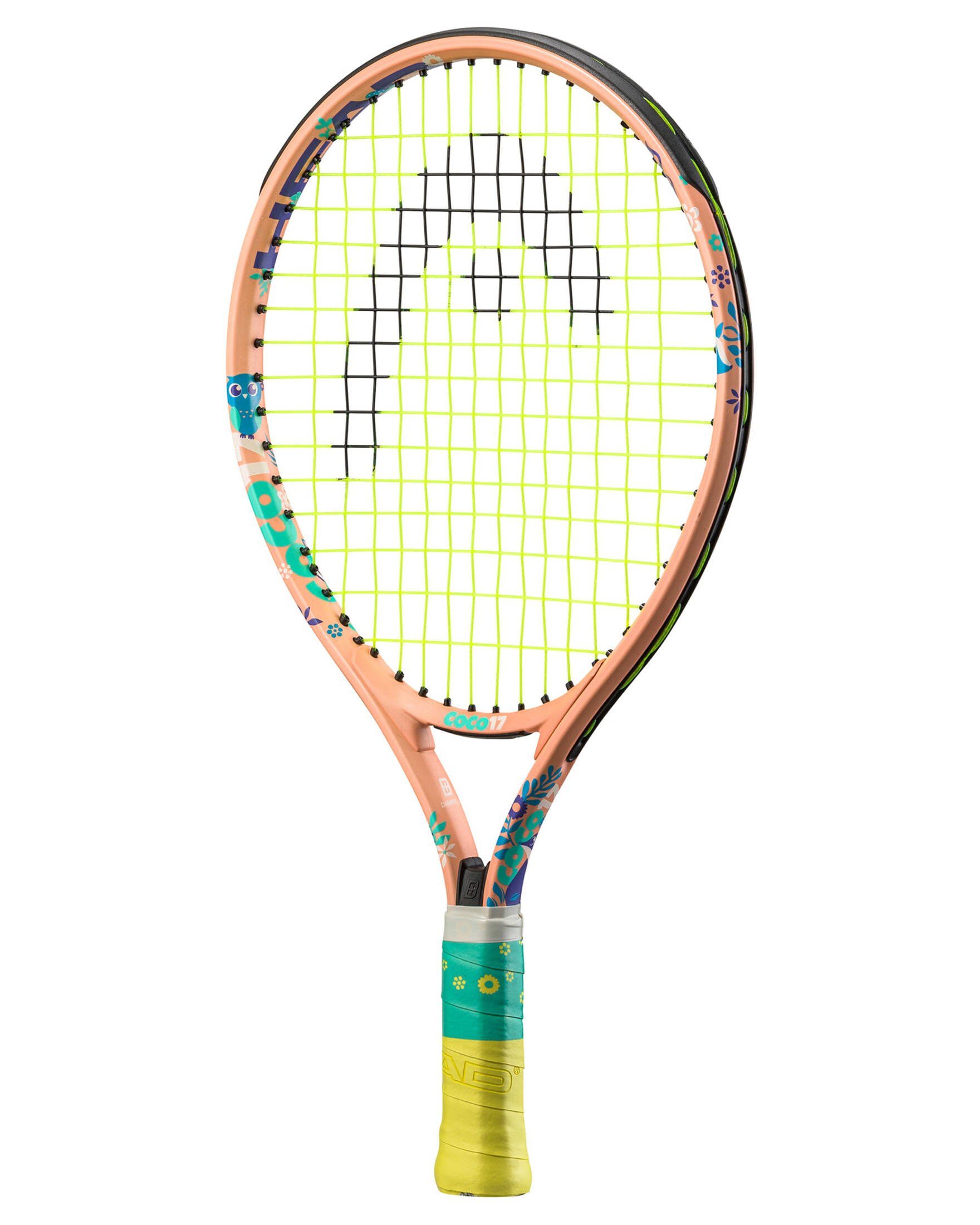 Head Tennisschläger Kinder Tennisschläger COCO 17 bespannt-14x15, (1-tlg)