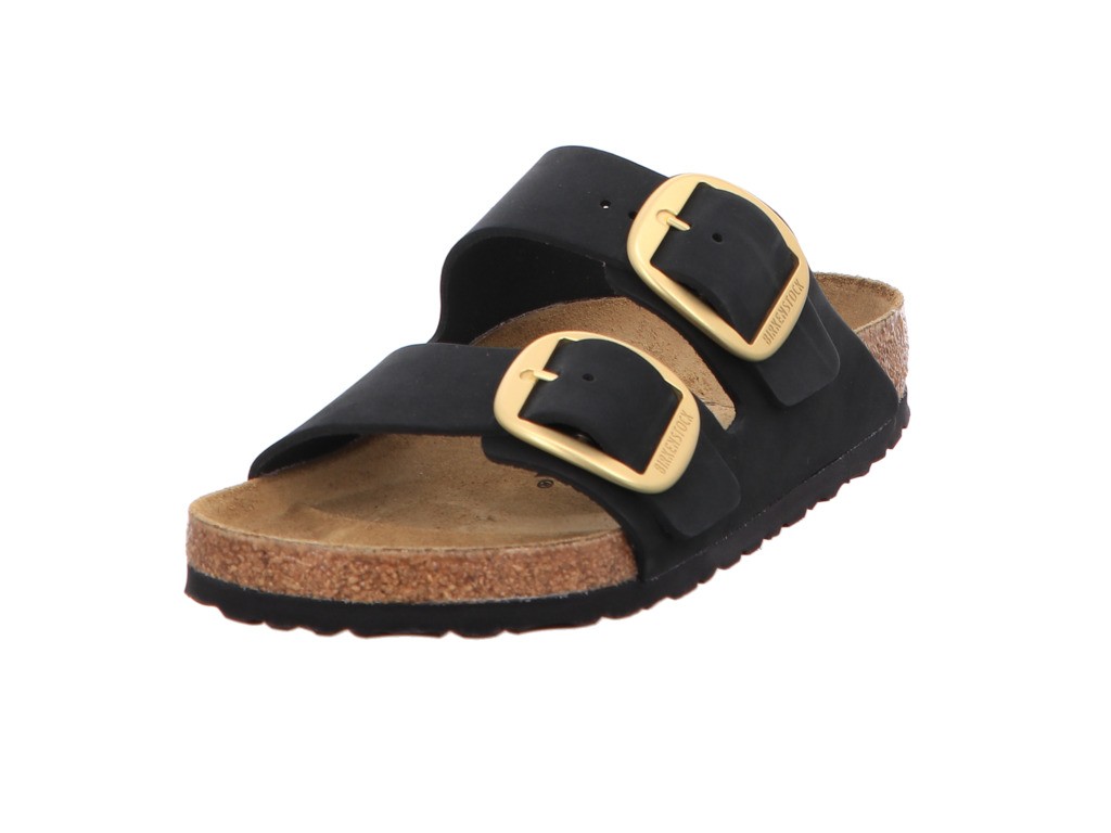BIRKENSTOCK Klassische Sandalen schwarz Arizona Big Buckle LENB black